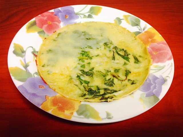 爱撒娇的李小猫_做的清香薄荷饼