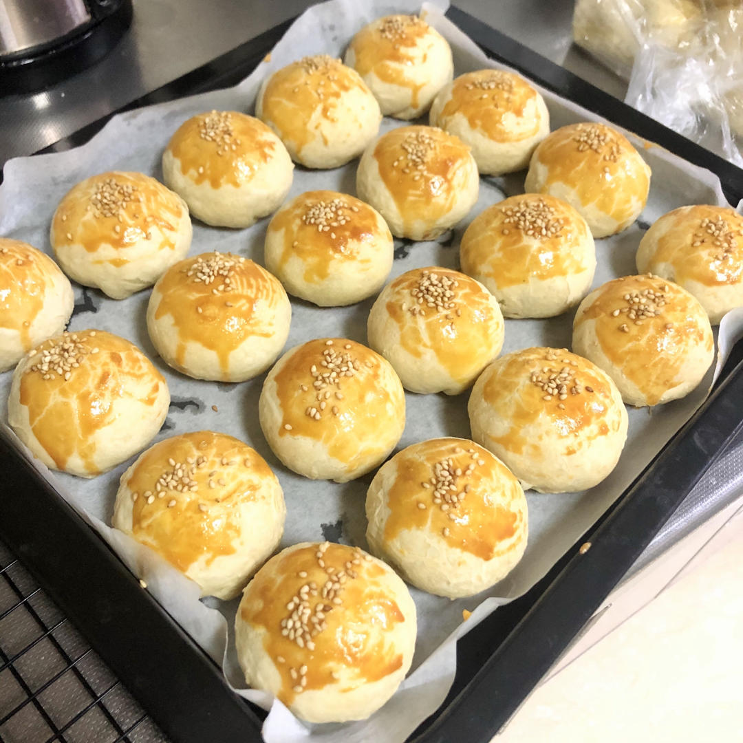 蛋黄酥  此方保酥无隐忧