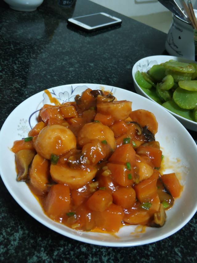 茄汁虾丸