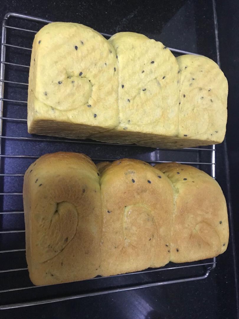 【健身食谱】南瓜全麦吐司