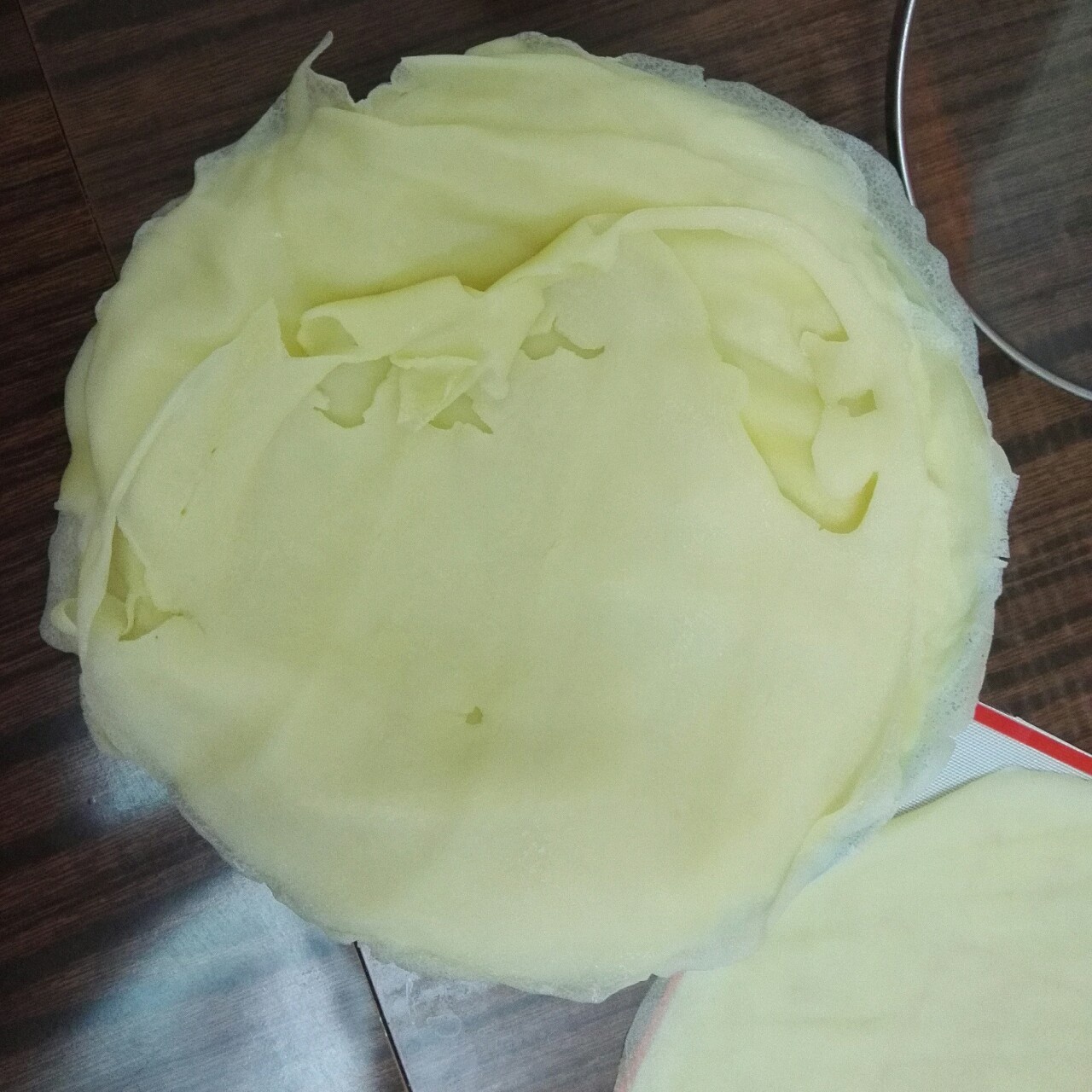 榴莲千层蛋糕#皮黑森林#