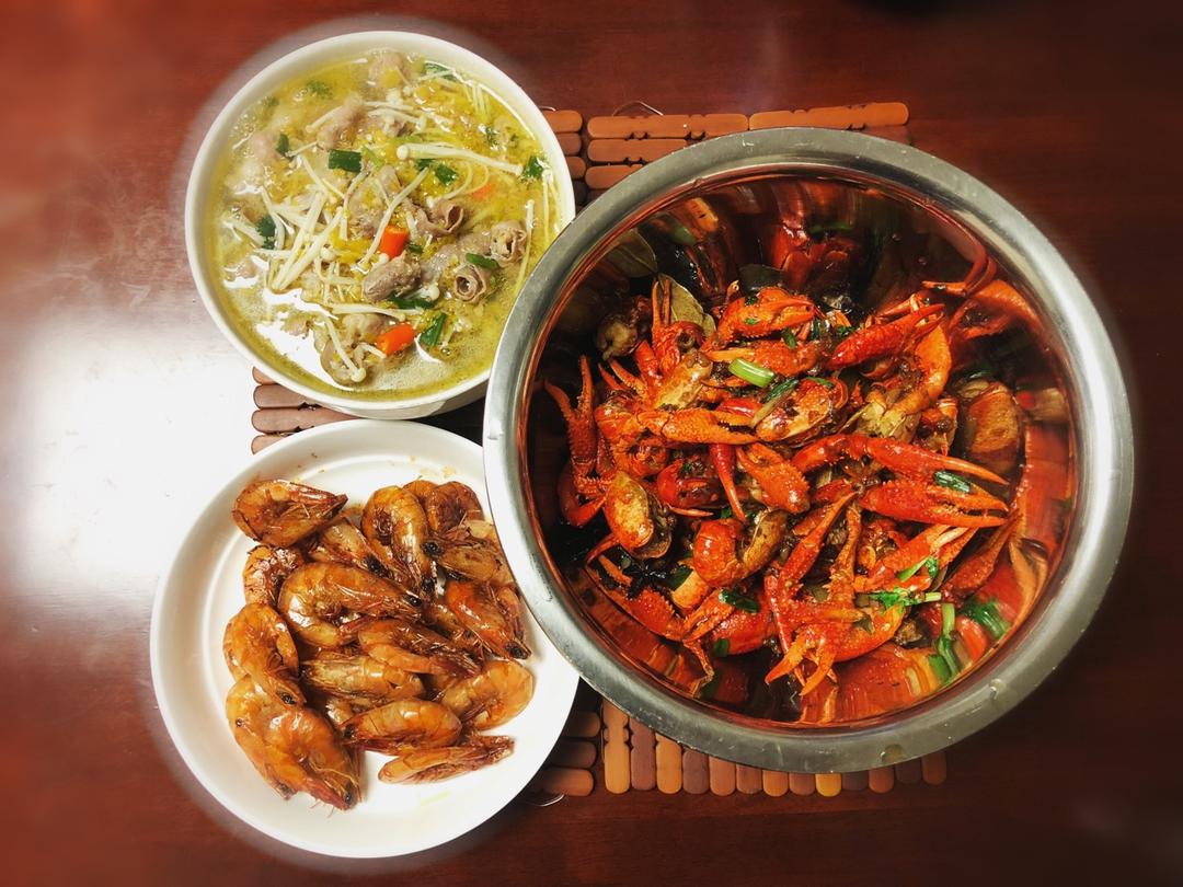 香辣小龙虾