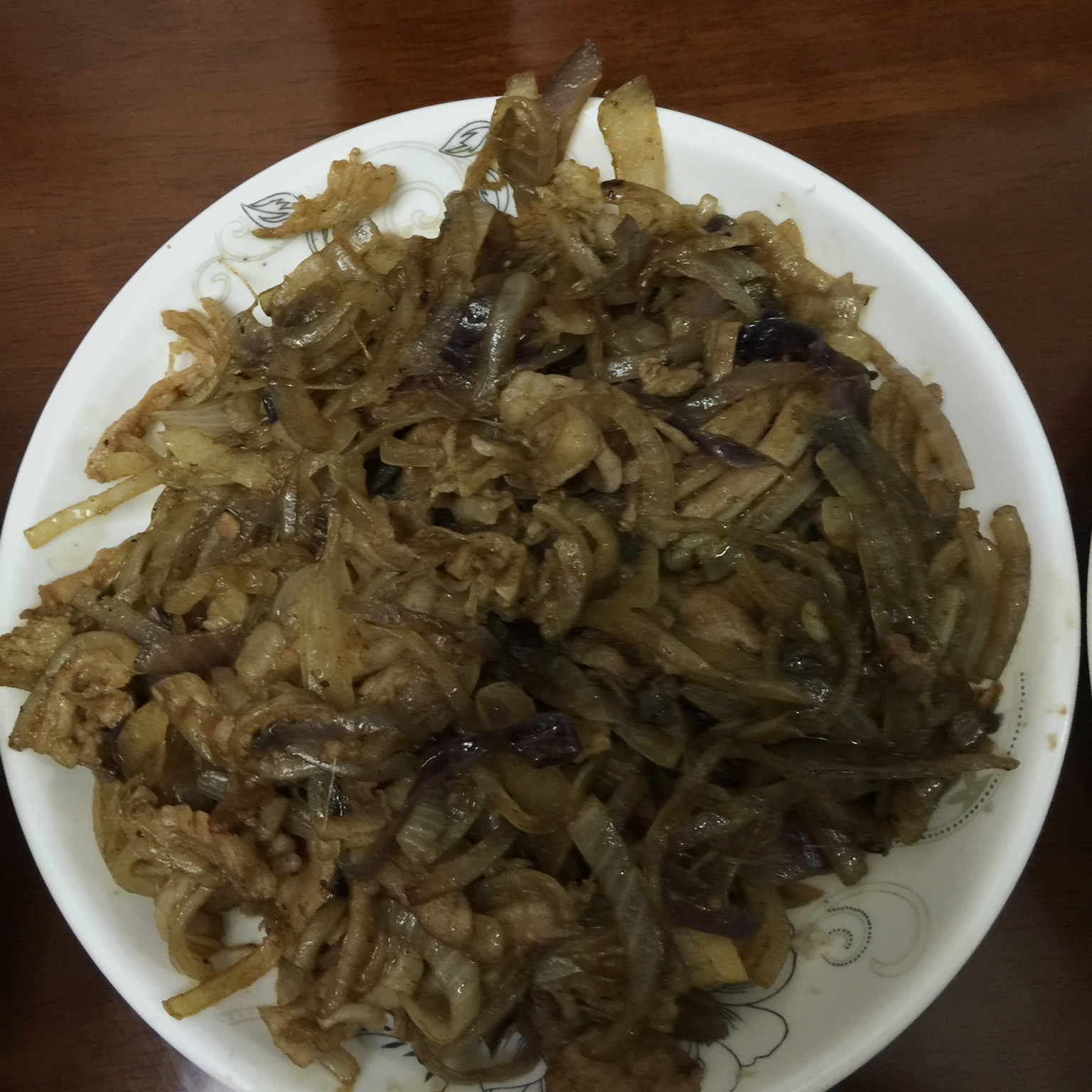 洋葱孜然羊肉片