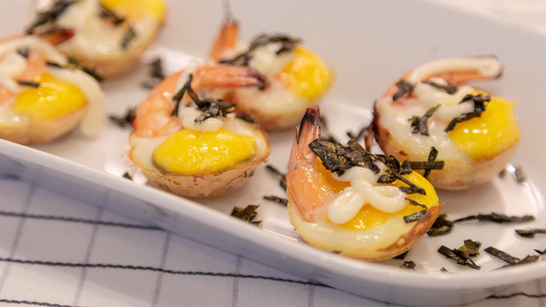 BRUNO料理锅轻易做出--虾扯蛋