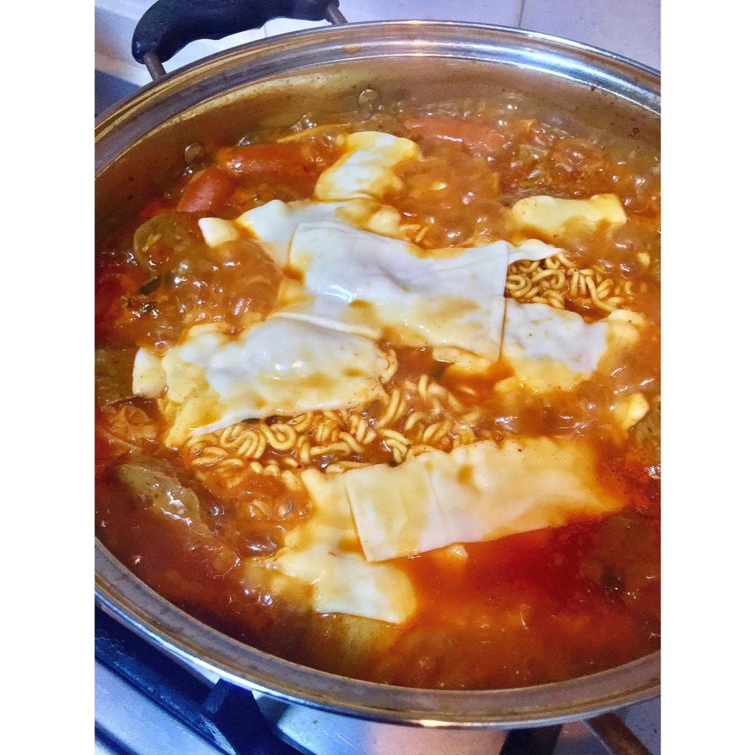 韩国部队锅拉面锅（超好吃）