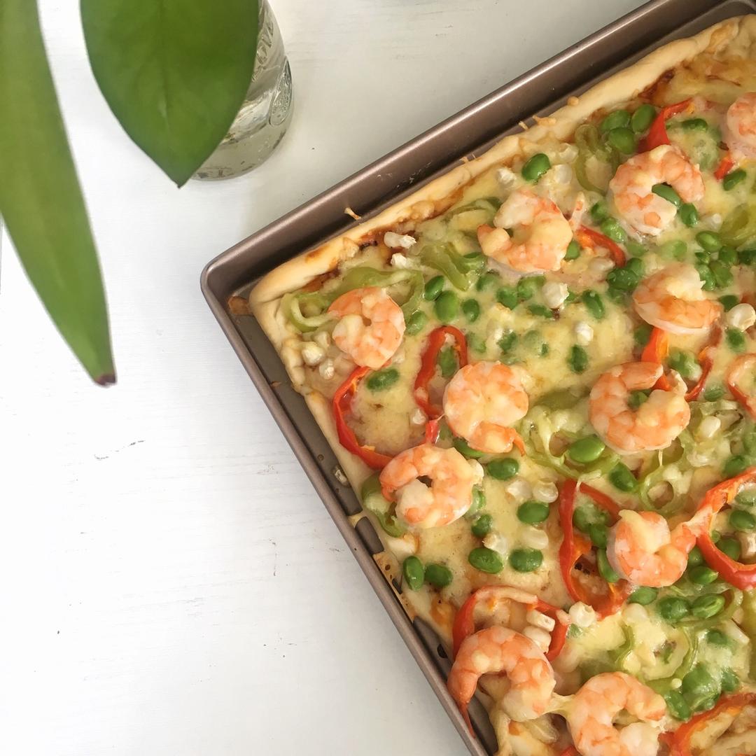 不用酵母的披萨底 No Yeast Pizza Dough