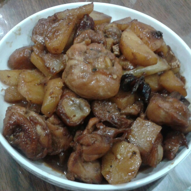 红烧鸡腿