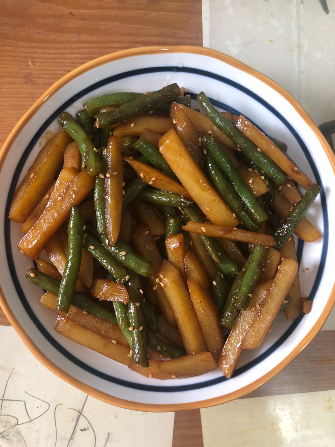 刀豆烧土豆（家常版）