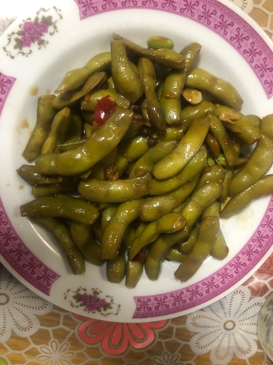 辣炒毛豆