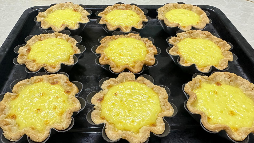 教你做和KFC一样超级好吃的【葡式蛋挞】，吃了根本就停不下来吖
