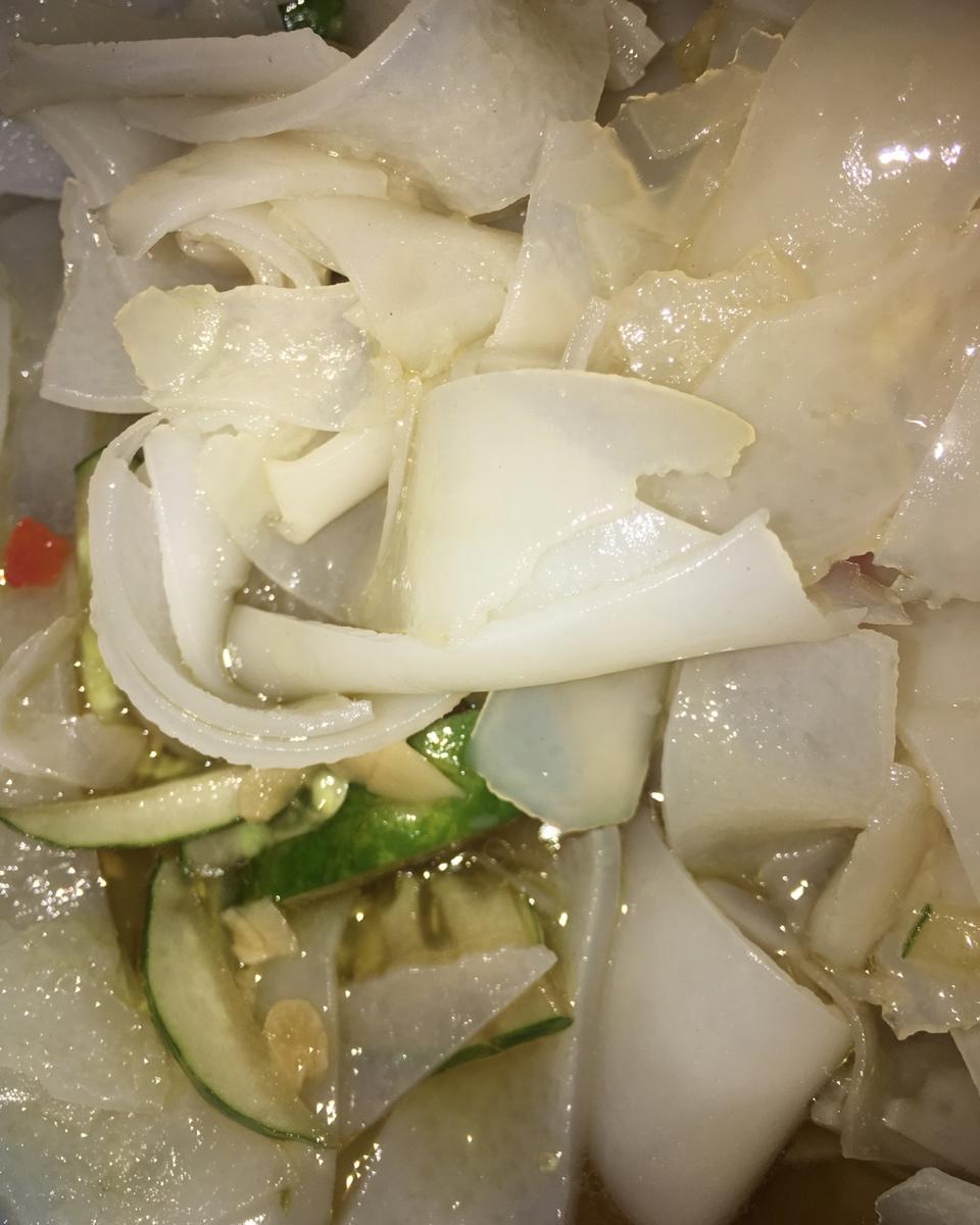 自制凉皮，面筋