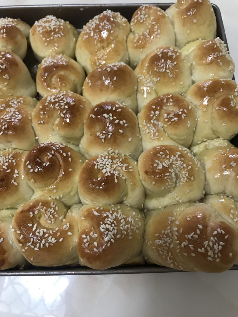 脆底蜂蜜小面包