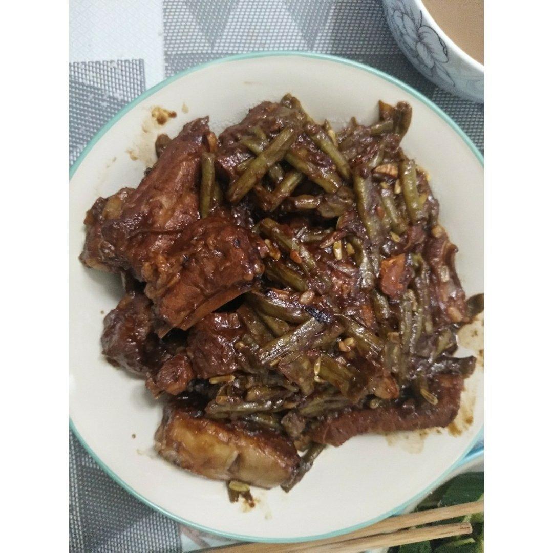排骨炖豆角