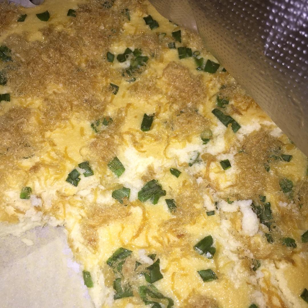 香葱肉松蛋糕