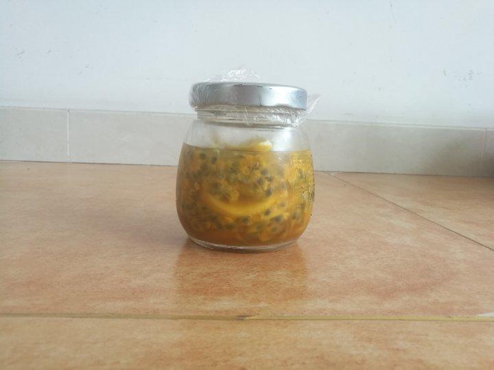 柠檬百香果蜂蜜果茶