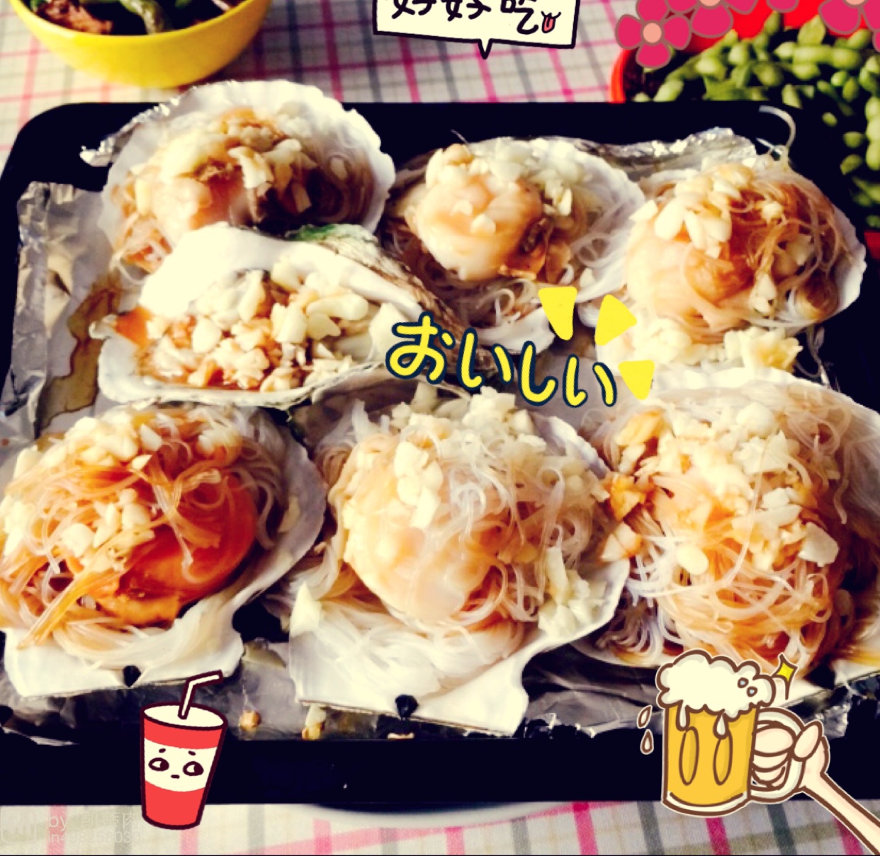 蒜蓉烤扇贝