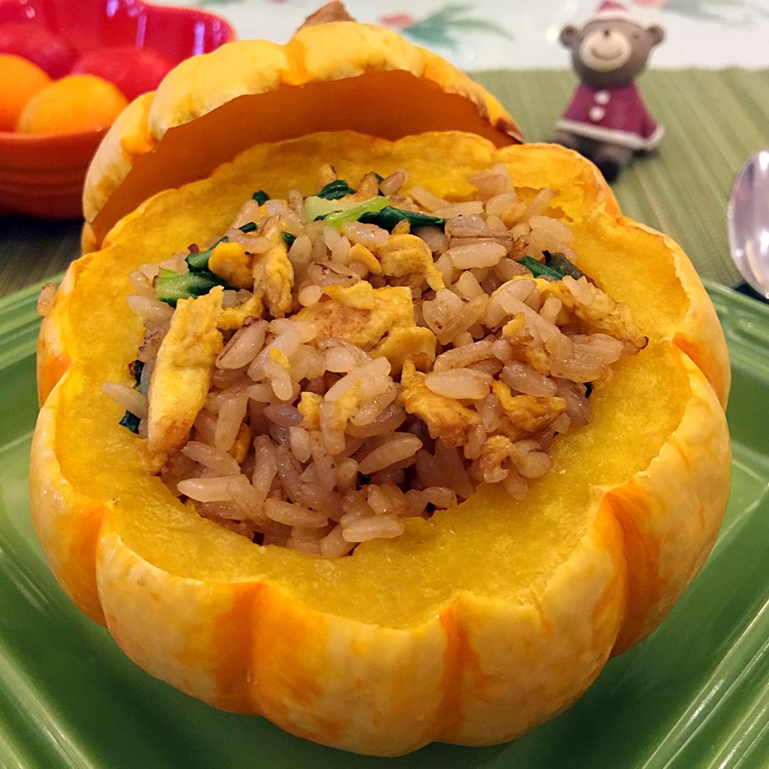 自带饭盒——【南瓜藜麦盅】