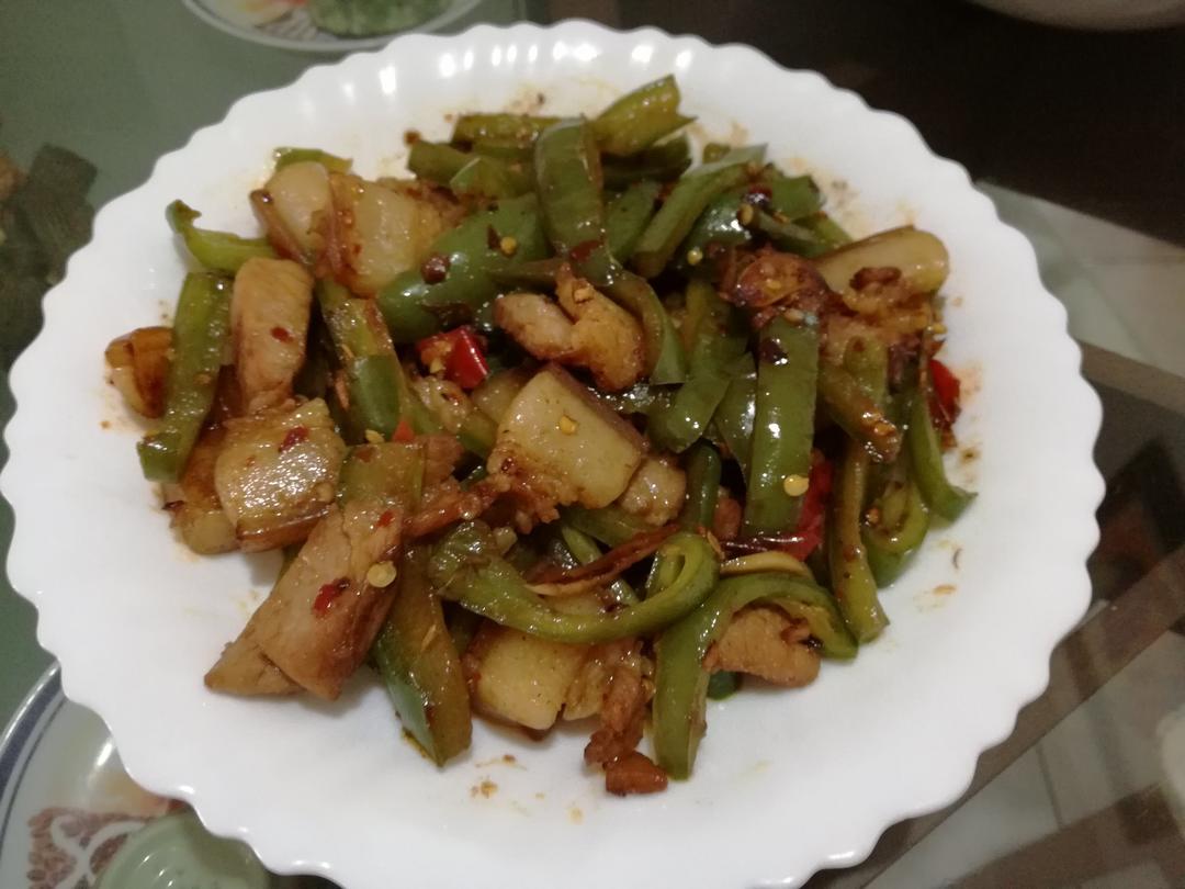 青椒炒肉丝