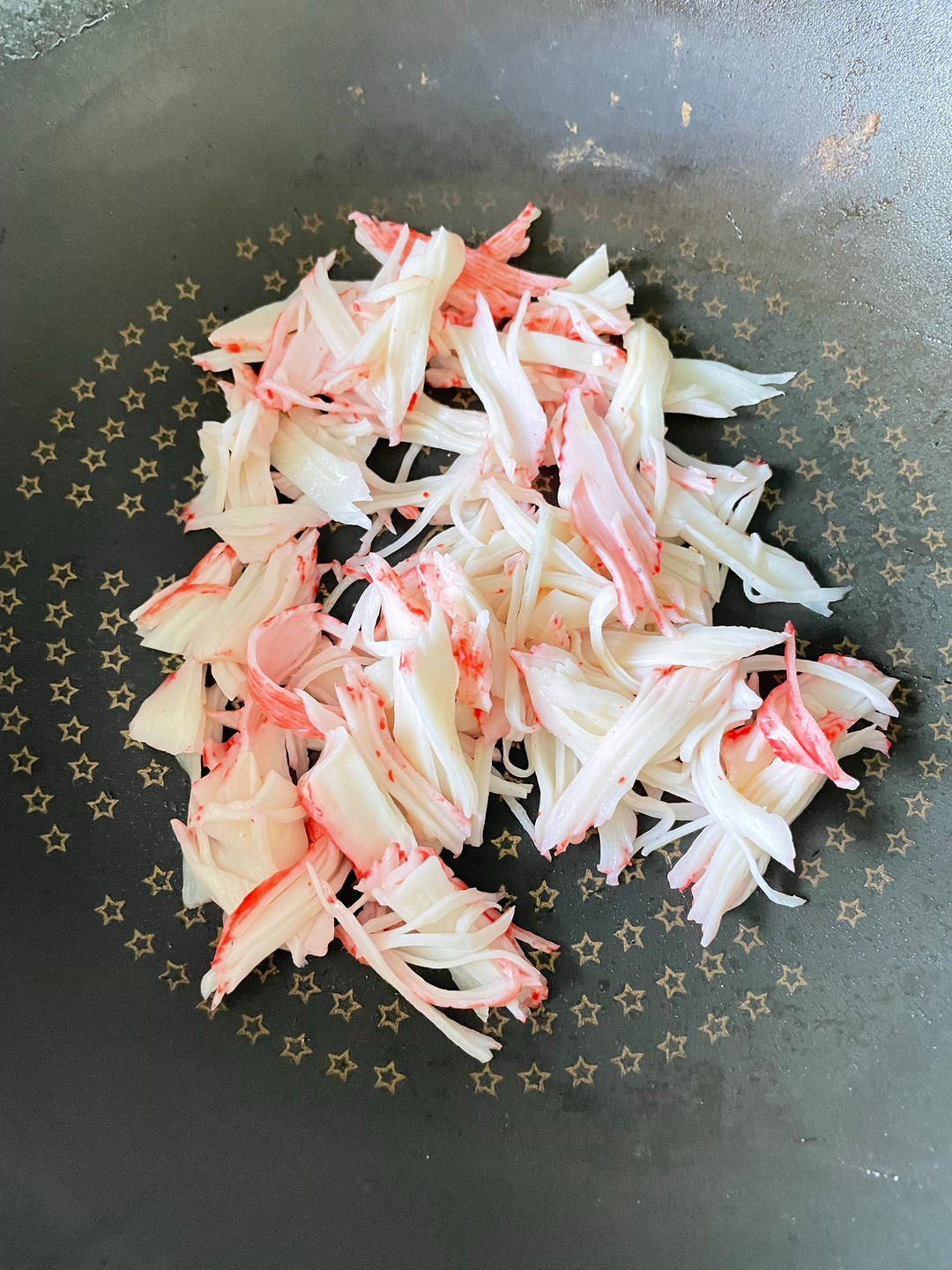 (超快手零失败)美味蟹肉棒炒鸡蛋