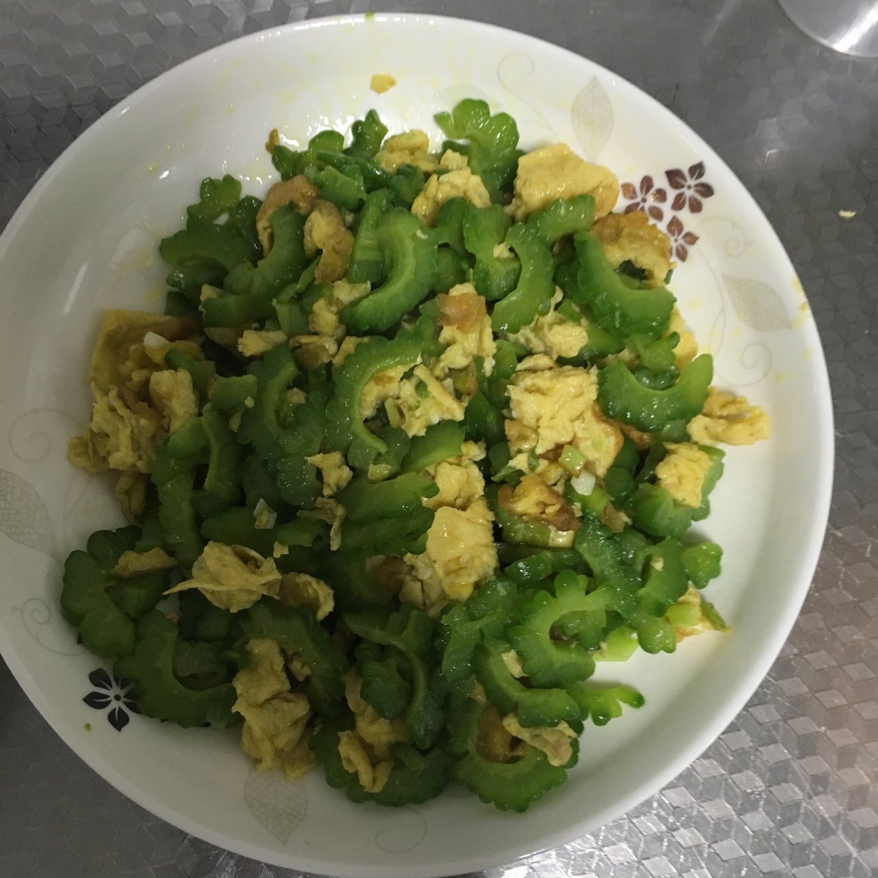苦瓜炒蛋