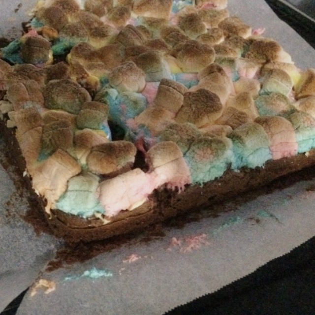 棉花糖布朗尼 Marshmallow Brownies