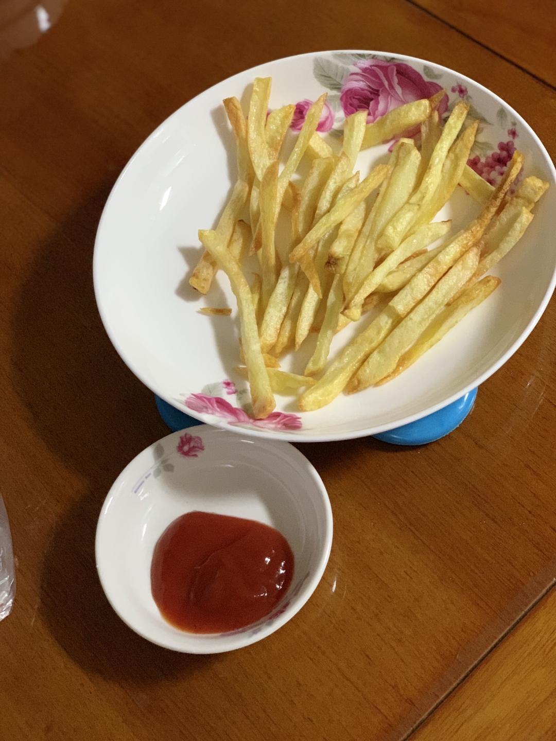 炸薯条(麦当劳的口感) 空气炸锅版本的做法