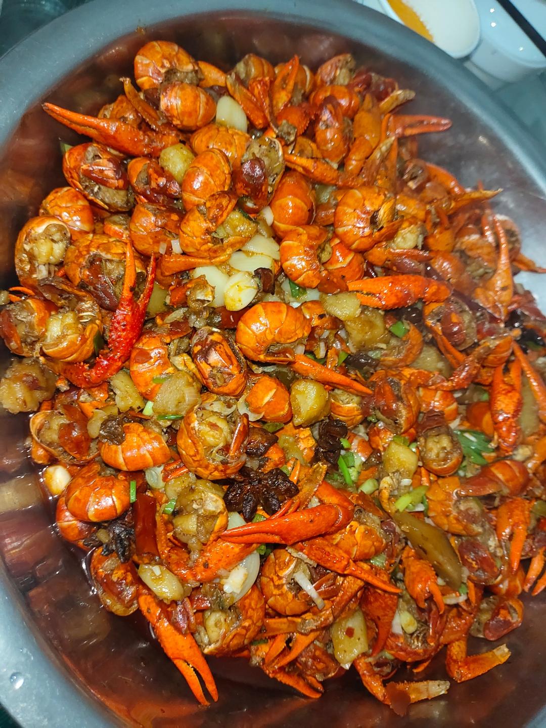 香辣小龙虾（用火锅底料）