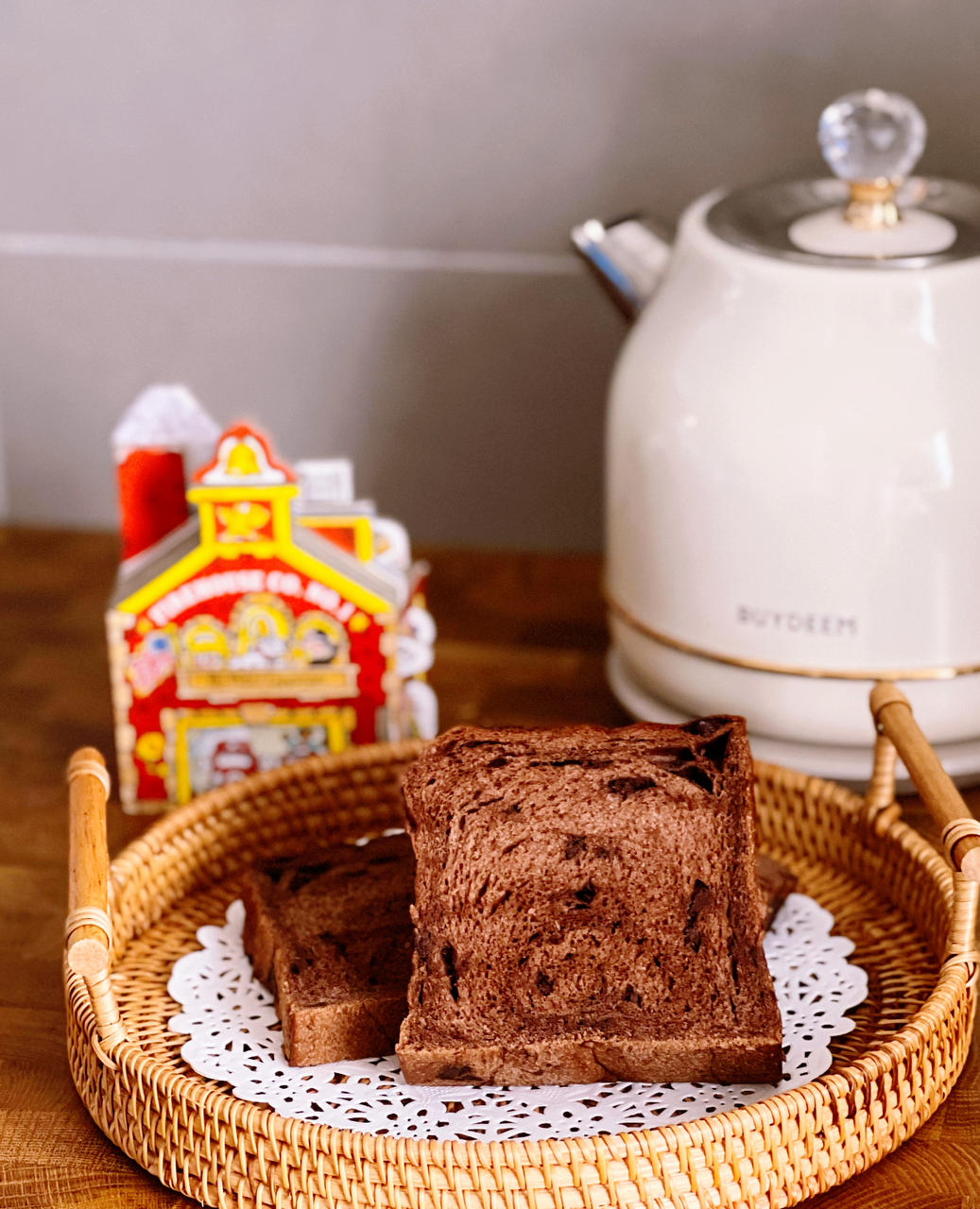 好吃到翘jiojio的巧克力生吐司