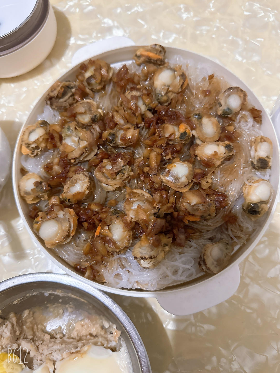 蒜蓉扇贝肉蒸粉丝