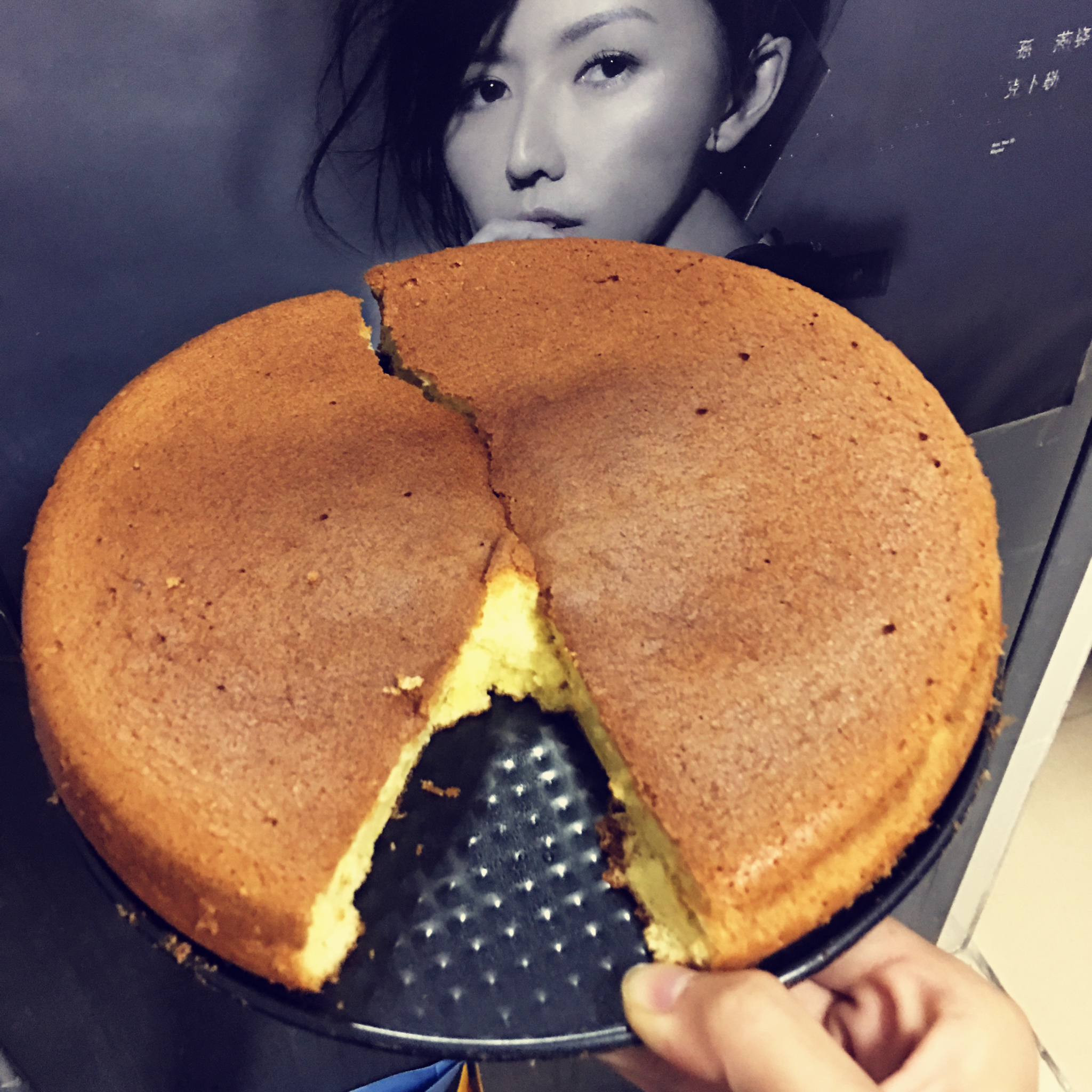 烤箱做蛋糕（戚风蛋糕的做法）