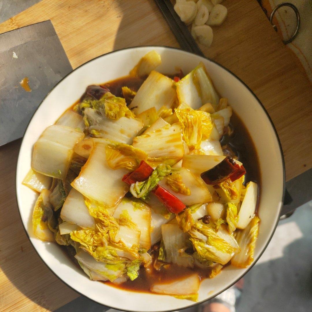 自制辣炒大白菜（娃娃菜）