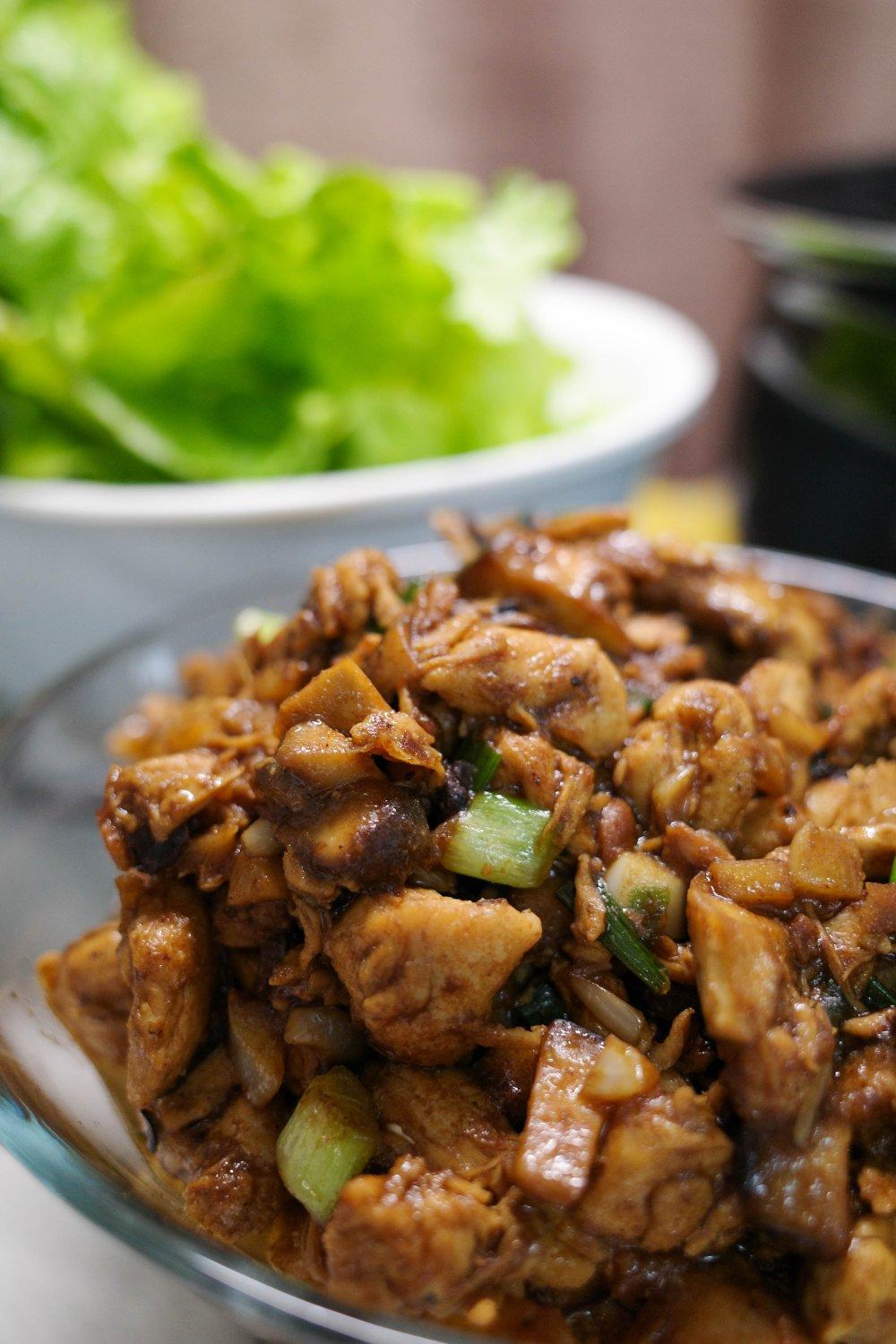鸡肉香菇酱自制