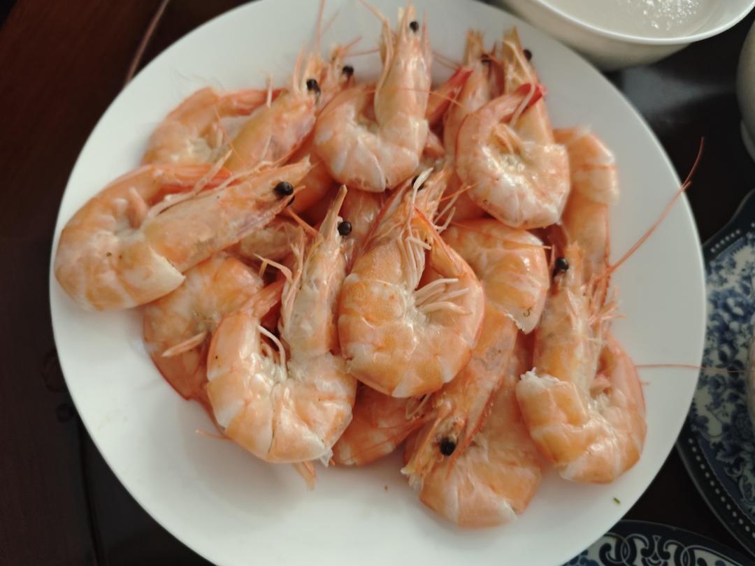 最简单的白灼虾（水煮）盐水基尾虾