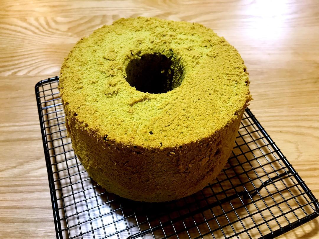 青井老师の抹茶戚风（17cm或18cm中空模）