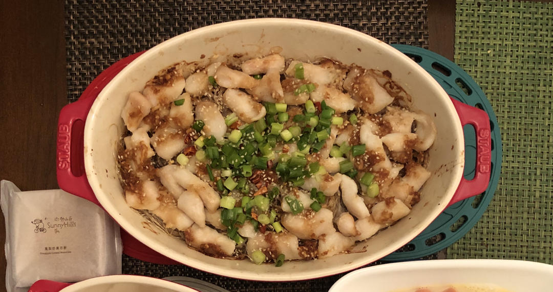蒜蓉粉丝烤龙利鱼