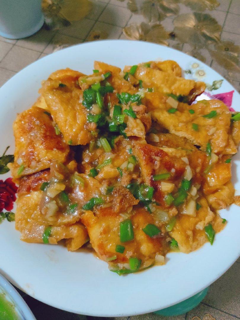 无敌好吃的香煎豆腐