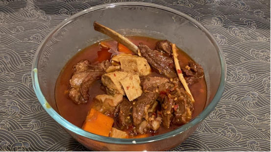 正宗新乡红焖羊肉——爸爸的料理（红焖羊肉的正确打开方式）