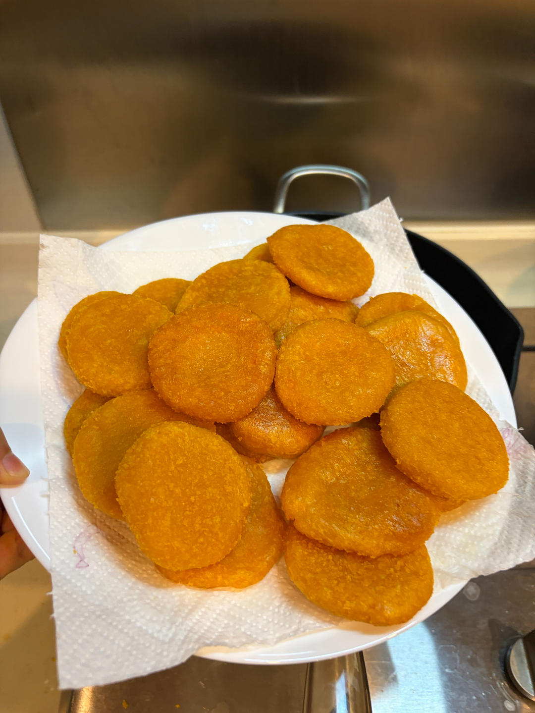 不会变形的南瓜饼