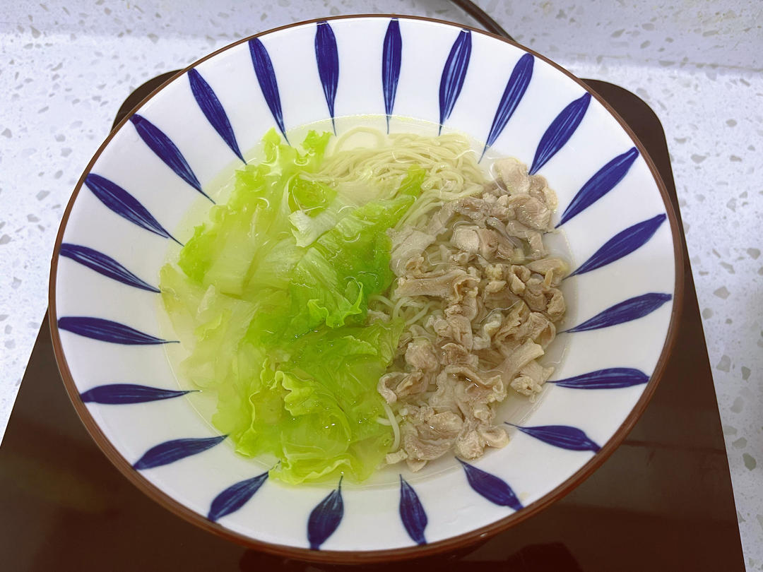 低脂鸡腿肉面