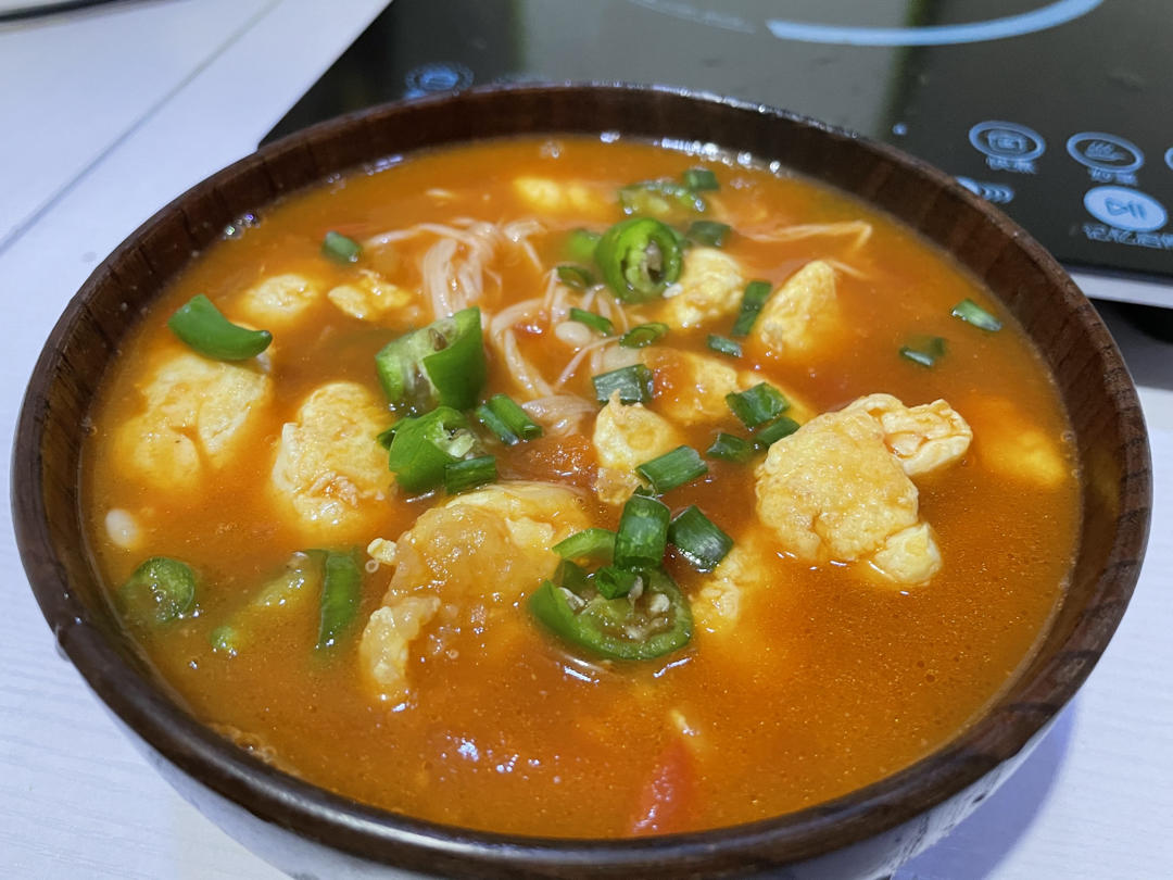 金针菇烧日本豆腐