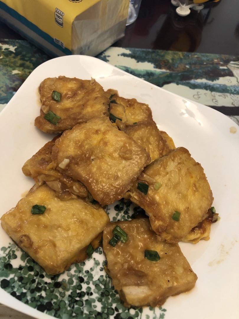 无敌好吃的香煎豆腐