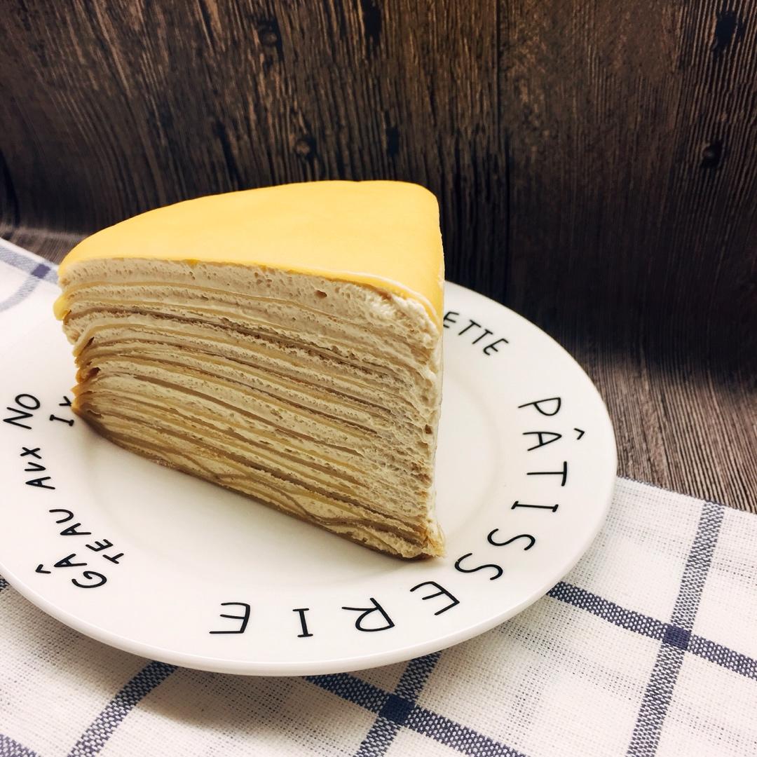 焦糖摩卡香蕉千层蛋糕