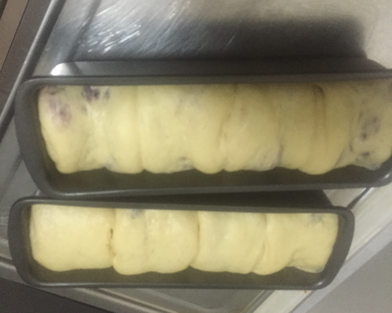 紫薯蜜豆面包的做法 步骤6