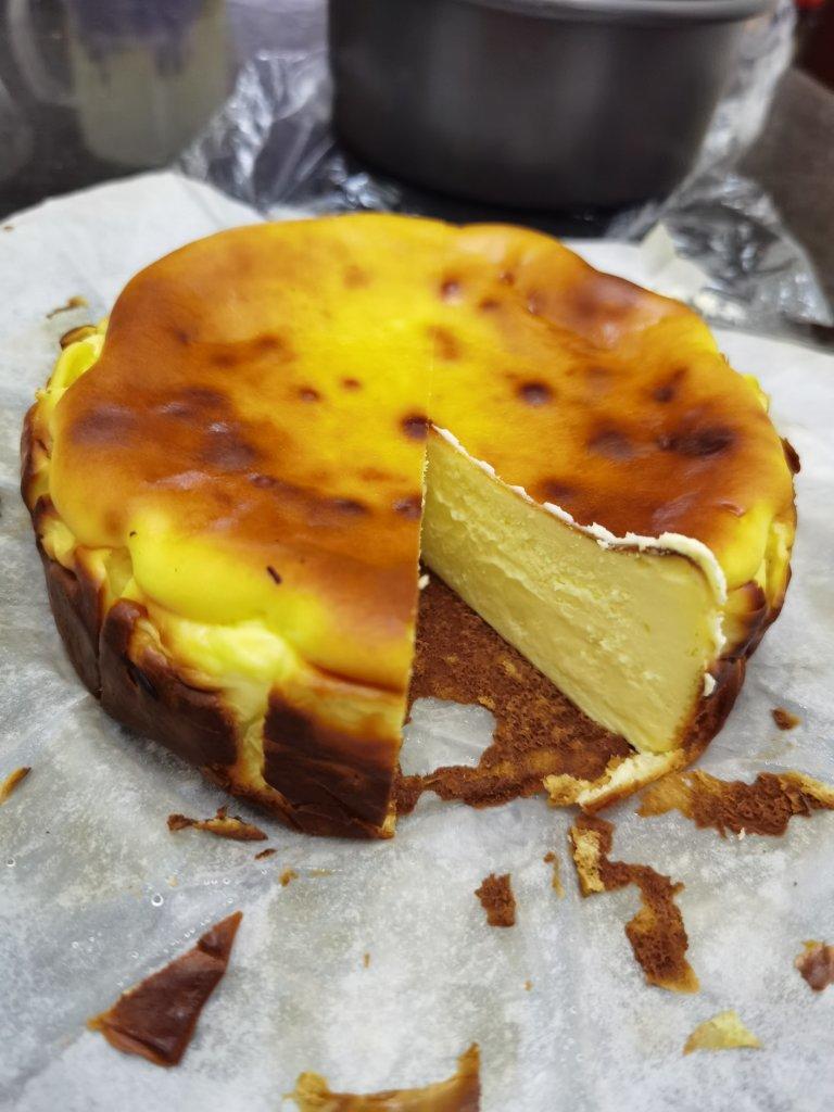 巴斯克芝士蛋糕『最简单的蛋糕』零失败🔥芝士控