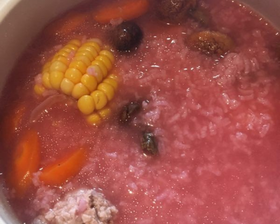 红菇玉米胡萝卜儿童餐的做法