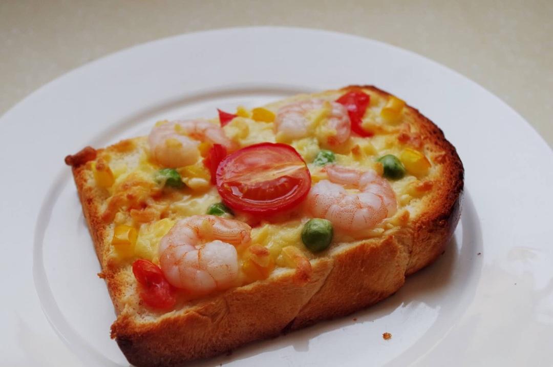 一人份吐司披萨【最好吃的披萨·快手营养早餐】