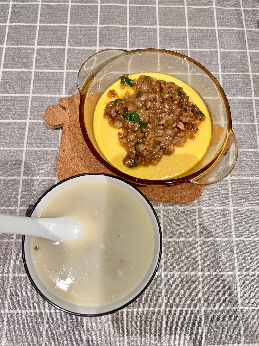 比布丁还要嫩！巨好吃又营养的肉末水蒸蛋