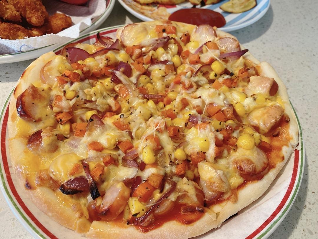 新手披萨饼皮pizza(能开餐厅那种)