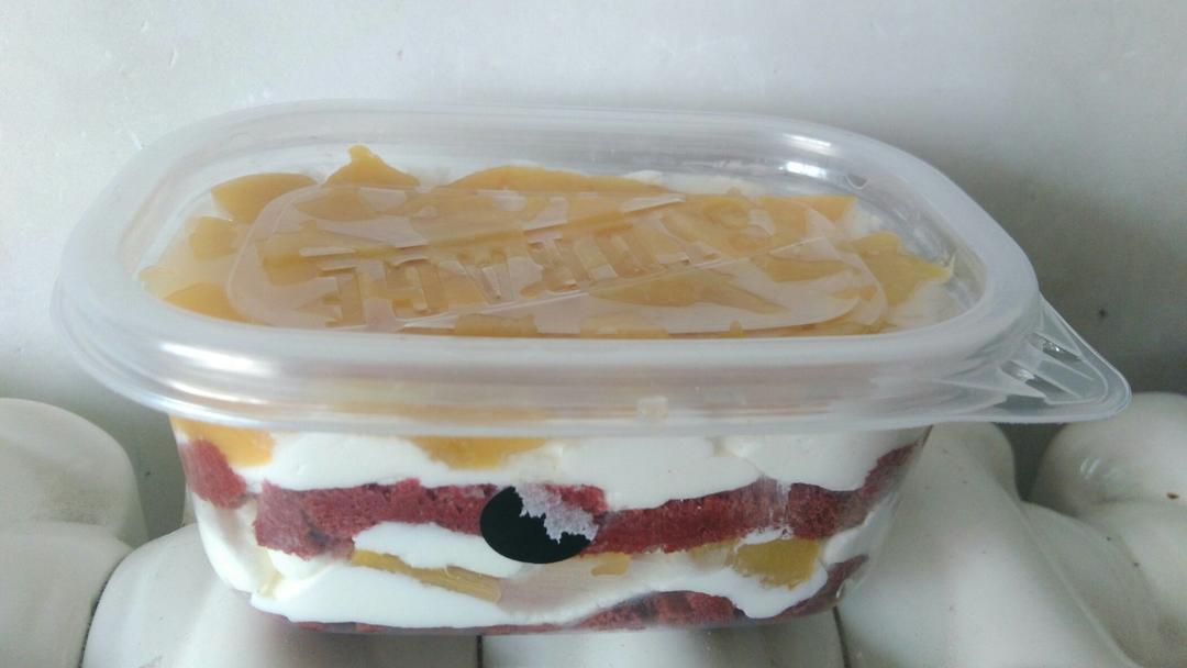 简单快手的便当饭盒水果盒子蛋糕