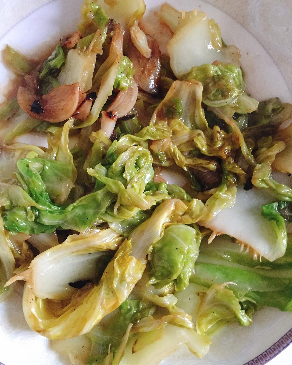 蚝油手撕包菜